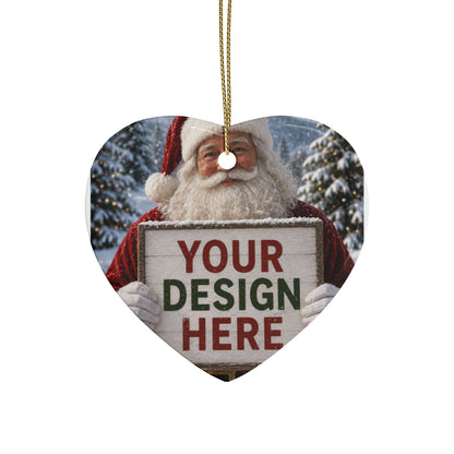 Personalized Ceramic Ornaments (1pcs, 5pcs, 10pcs, 20pcs)