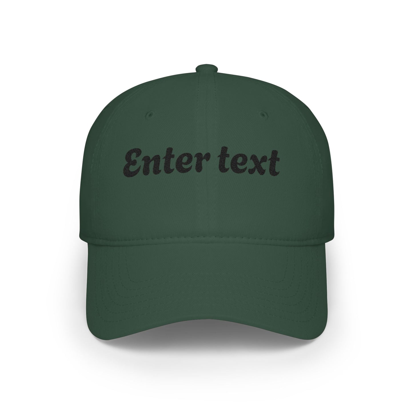 Low Profile Baseball Cap
