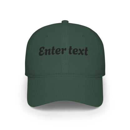 Low Profile Baseball Cap