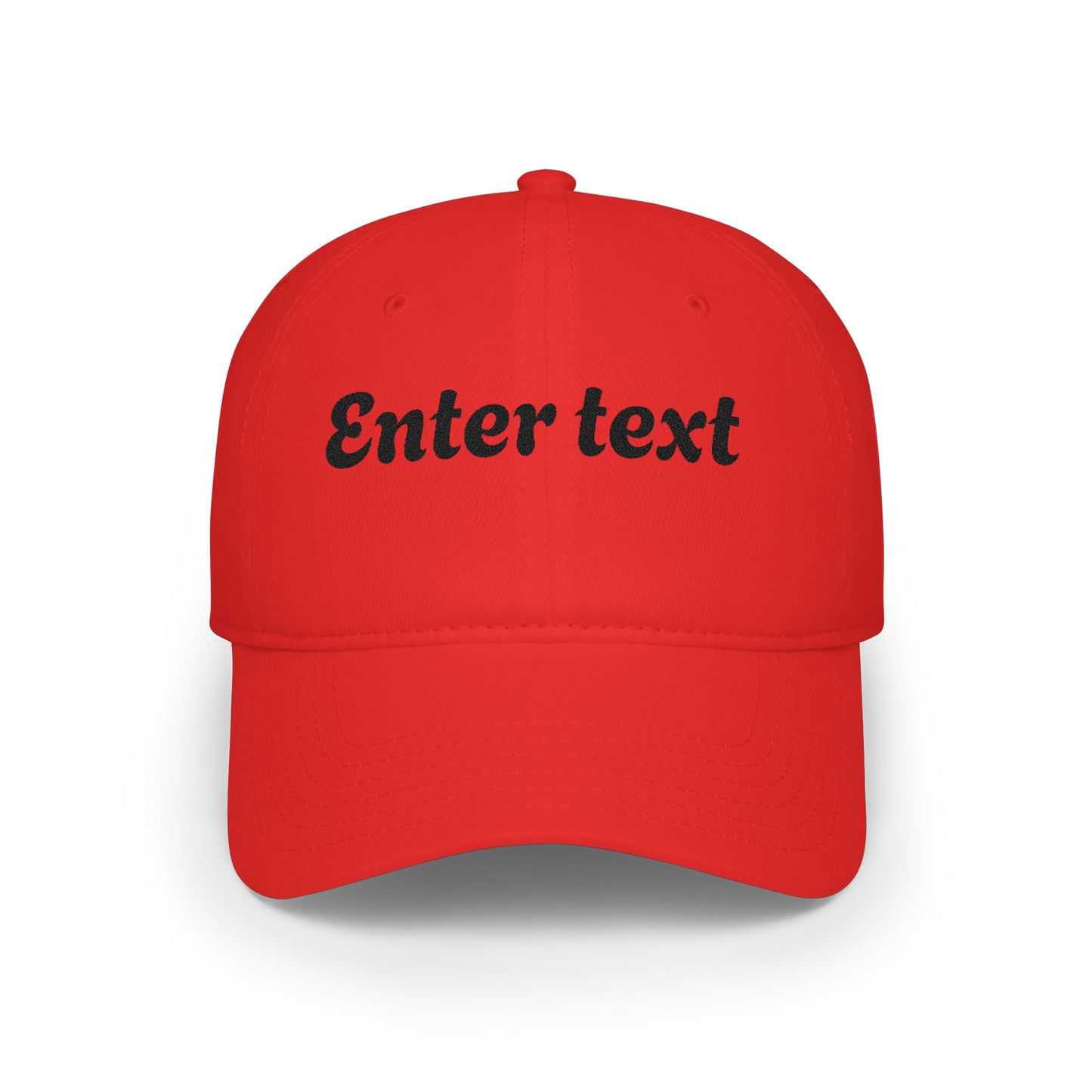 Low Profile Baseball Cap