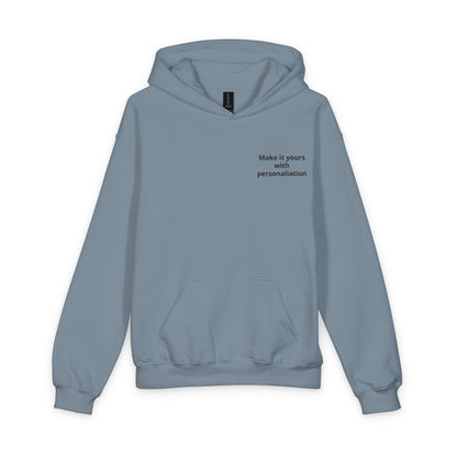 Youth Hoodie - Minimal "Print it your way" Chest Text