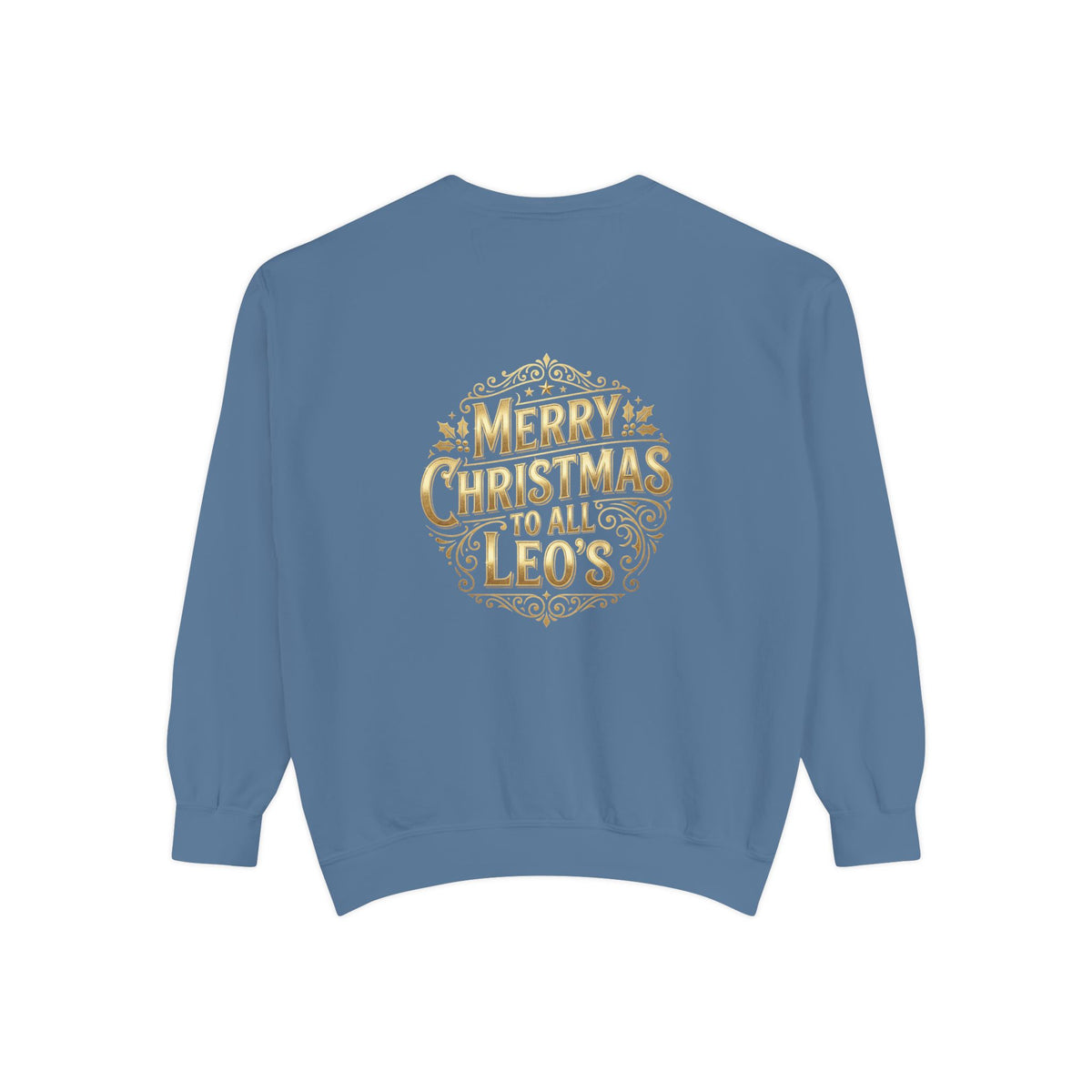 Christmas Sweatshirt — “Merry Christmas to all LEO’s” Holiday Police & Santa Crewneck