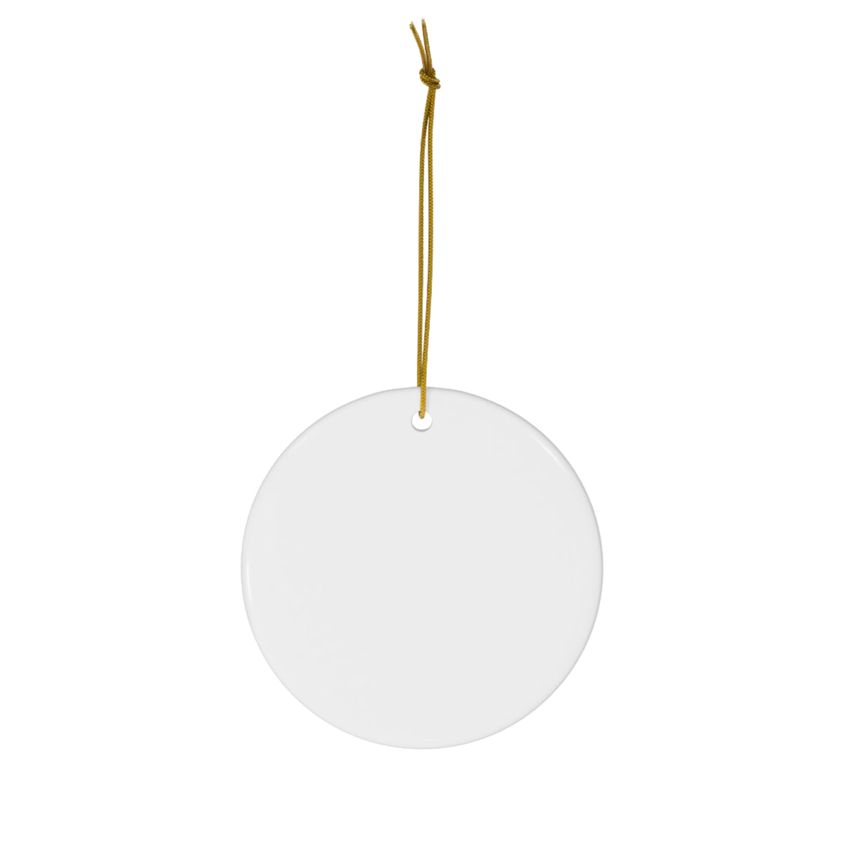 Engaged 2026 Ceramic Ornament — Personalized with your "Names & Year" - Ring Box Design