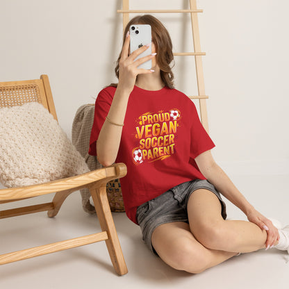 Back to School - Proud Vegan Soccer Parent T-Shirt