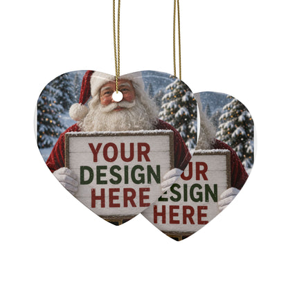 Personalized Ceramic Ornaments (1pcs, 5pcs, 10pcs, 20pcs)
