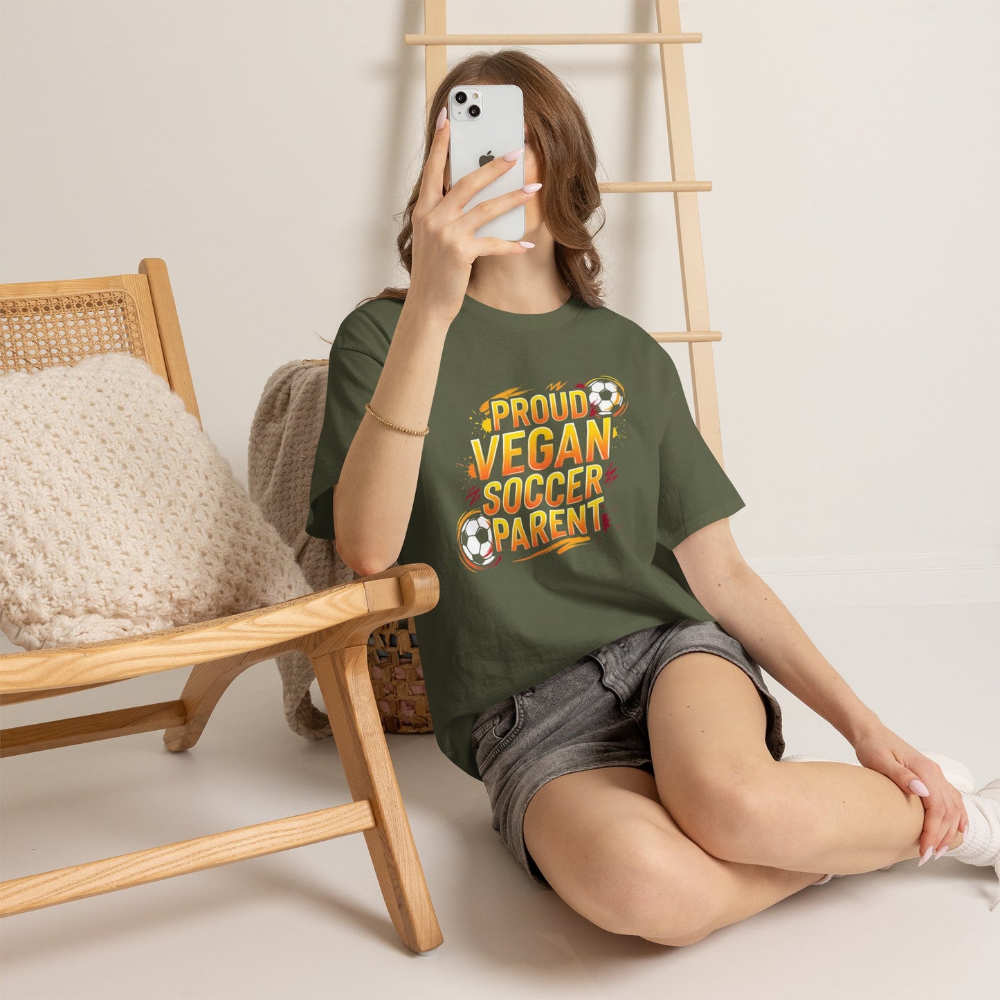 Back to School - Proud Vegan Soccer Parent T-Shirt