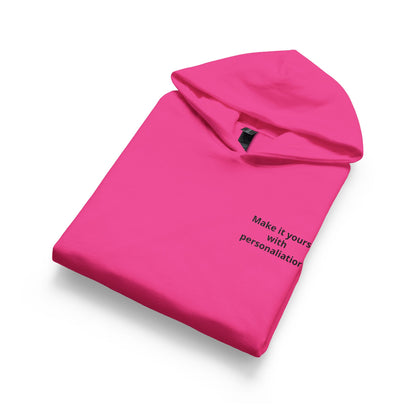 Youth Hoodie - Minimal "Print it your way" Chest Text
