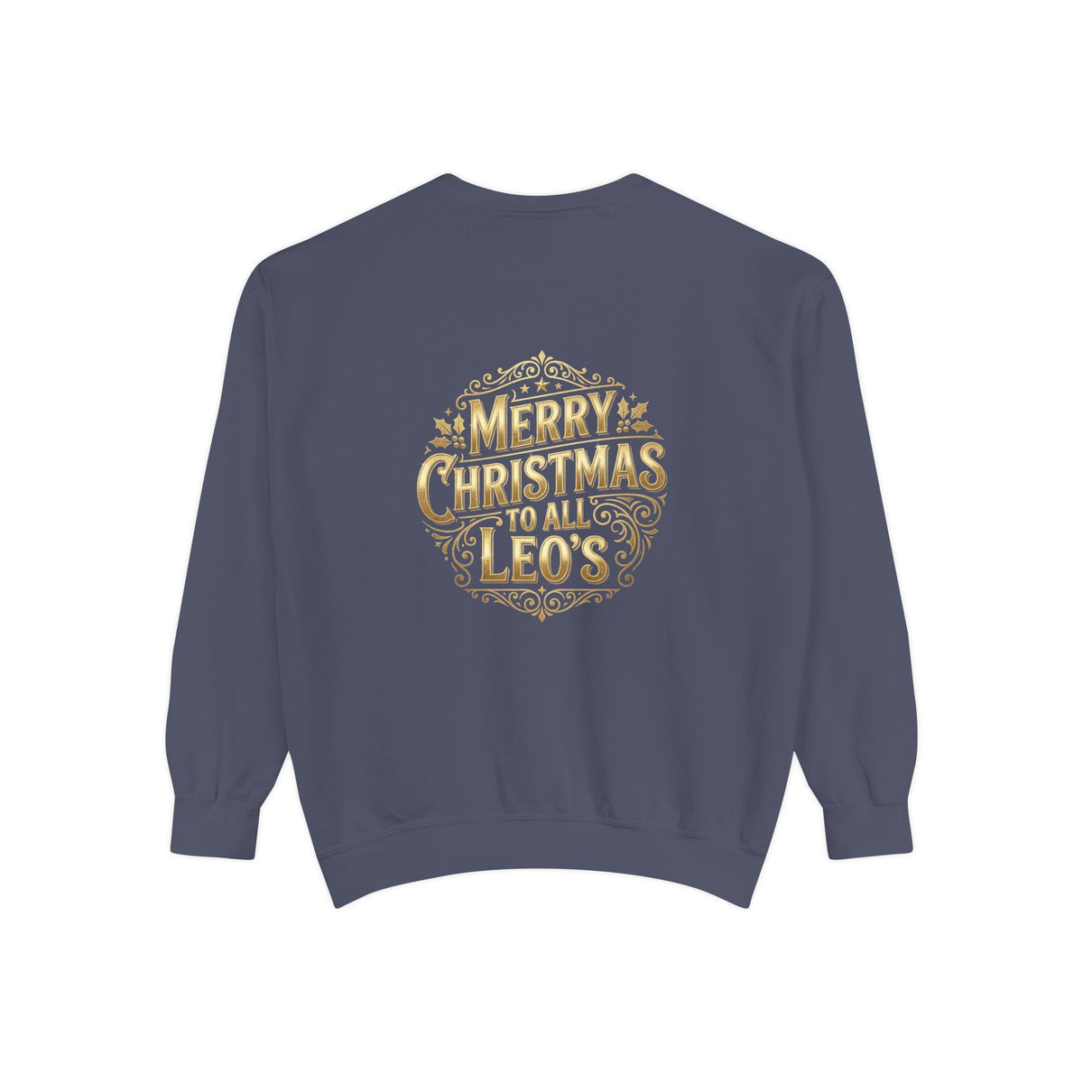 Christmas Sweatshirt — “Merry Christmas to all LEO’s” Holiday Police & Santa Crewneck