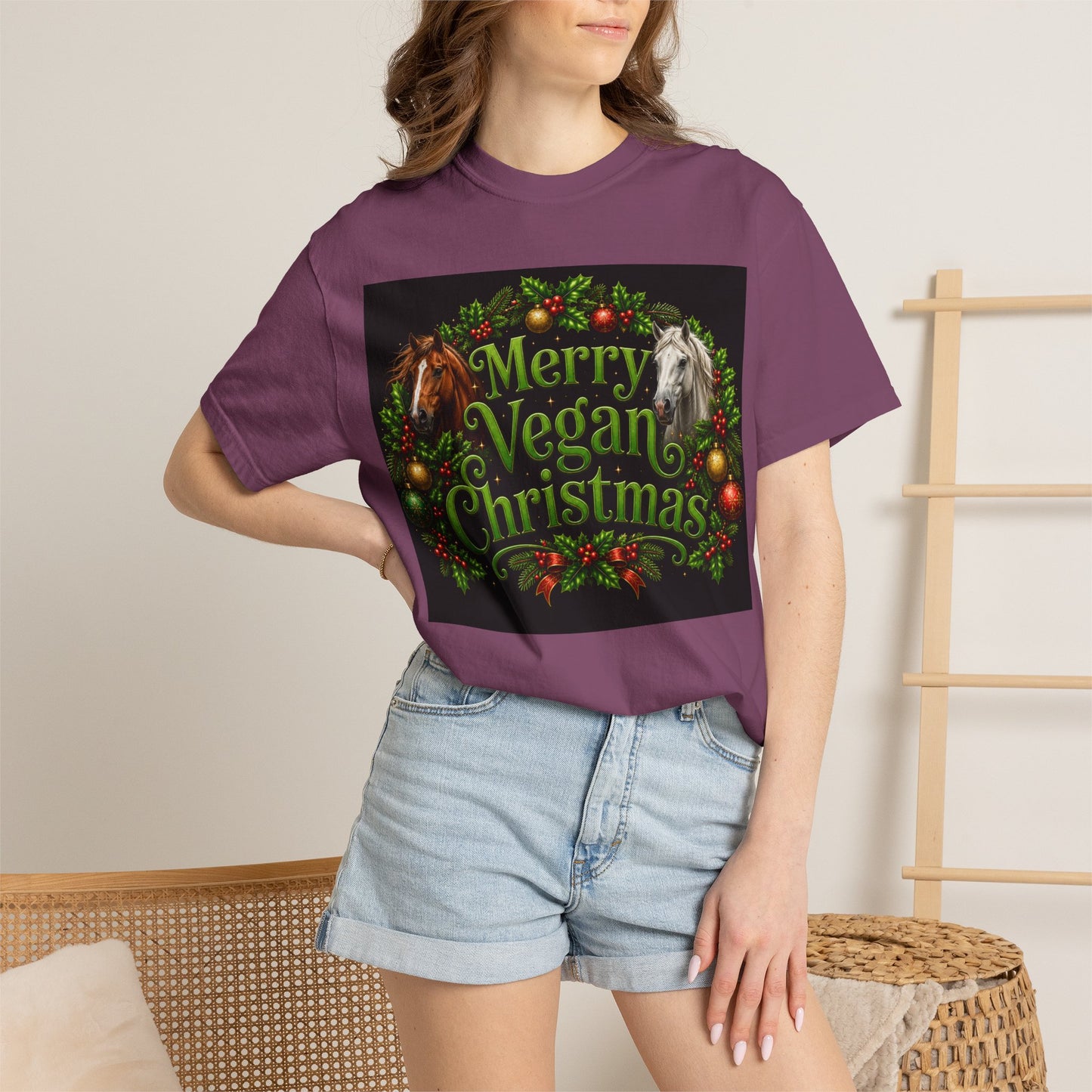 Merry Vegan Christmas T-Shirt