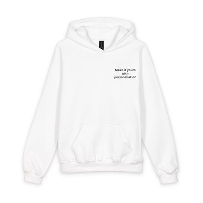 Youth Hoodie - Minimal "Print it your way" Chest Text