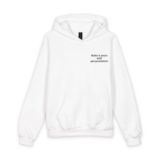 Youth Hoodie - Minimal "Print it your way" Chest Text
