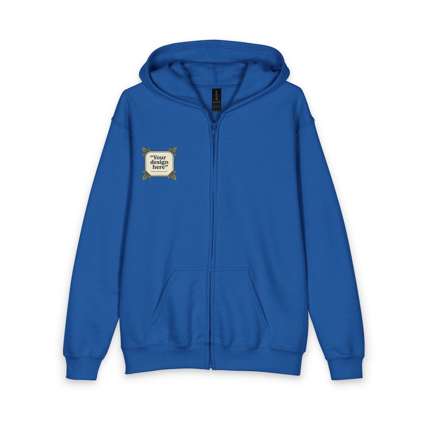 Youth Zipped Hoodie — Personalize it yourself! with our 'Your Design Here' for Kids!