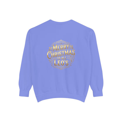 Christmas Sweatshirt — “Merry Christmas to all LEO’s” Holiday Police & Santa Crewneck