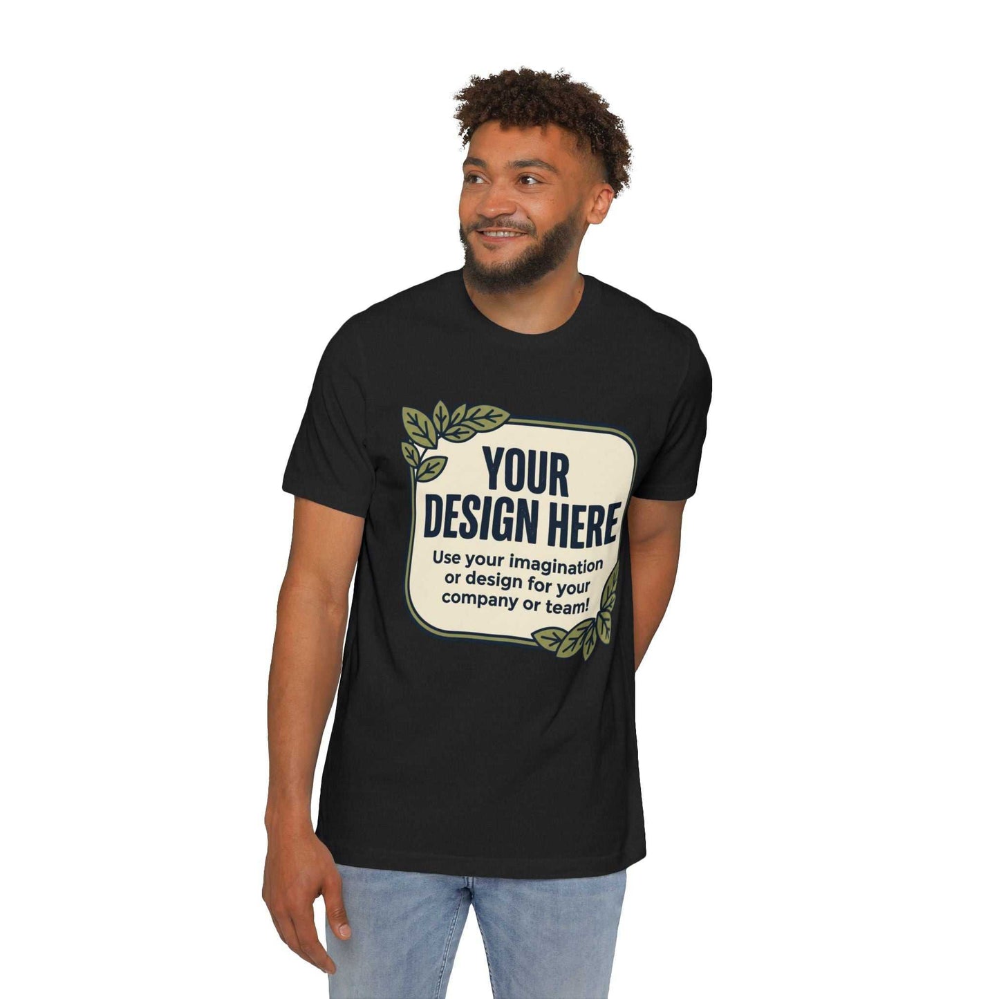 Custom Eco-Inspired T-Shirt — Personalize - Your Design Here