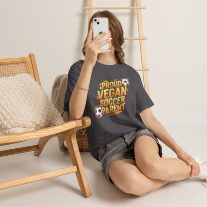 Back to School - Proud Vegan Soccer Parent T-Shirt