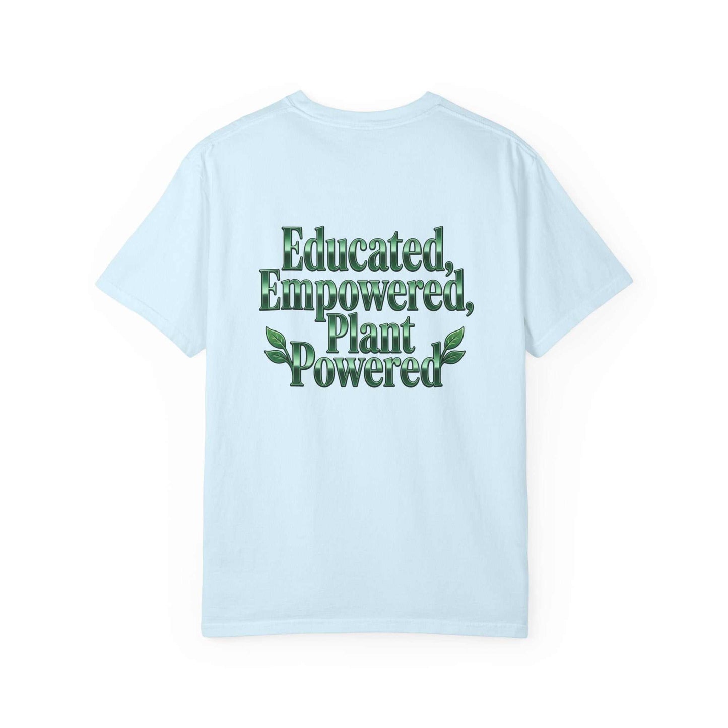 Plant-Powered Tee — "Straight A’s and Plant-Based Days" Motivational Graphic T-Shirt
