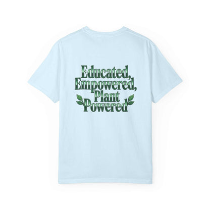 Plant-Powered Tee — "Straight A’s and Plant-Based Days" Motivational Graphic T-Shirt