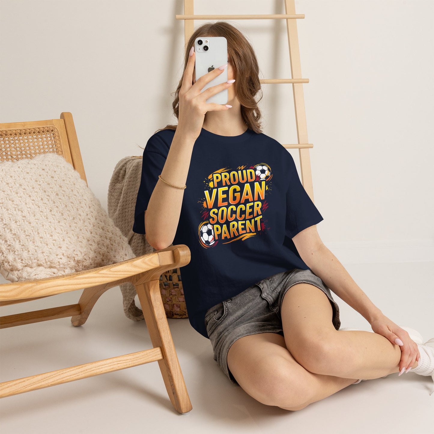 Back to School - Proud Vegan Soccer Parent T-Shirt