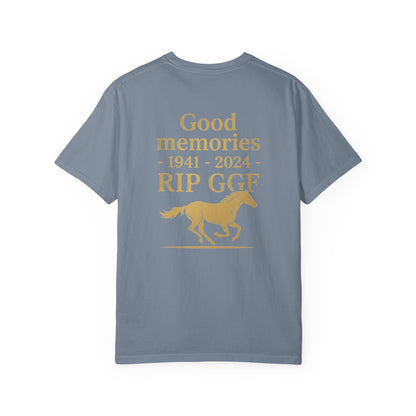 Golden Gate Bridge Illustration T-shirt | Memorial Horse Back Print