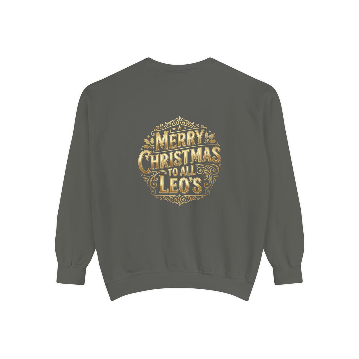 Christmas Sweatshirt — “Merry Christmas to all LEO’s” Holiday Police & Santa Crewneck