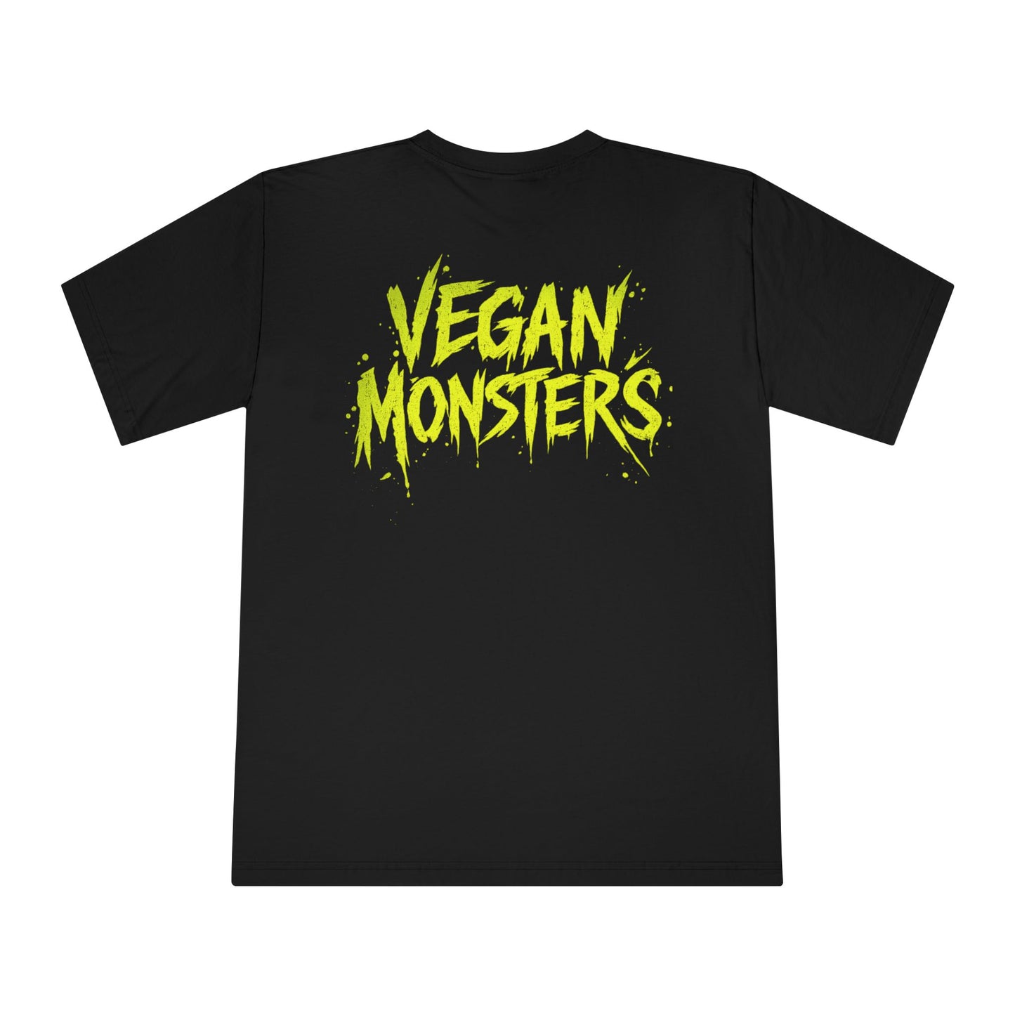 Vegan Monsters Halloween T-Shirt — "You Scared the Meat Out of Me!" Horror Graphic Tee