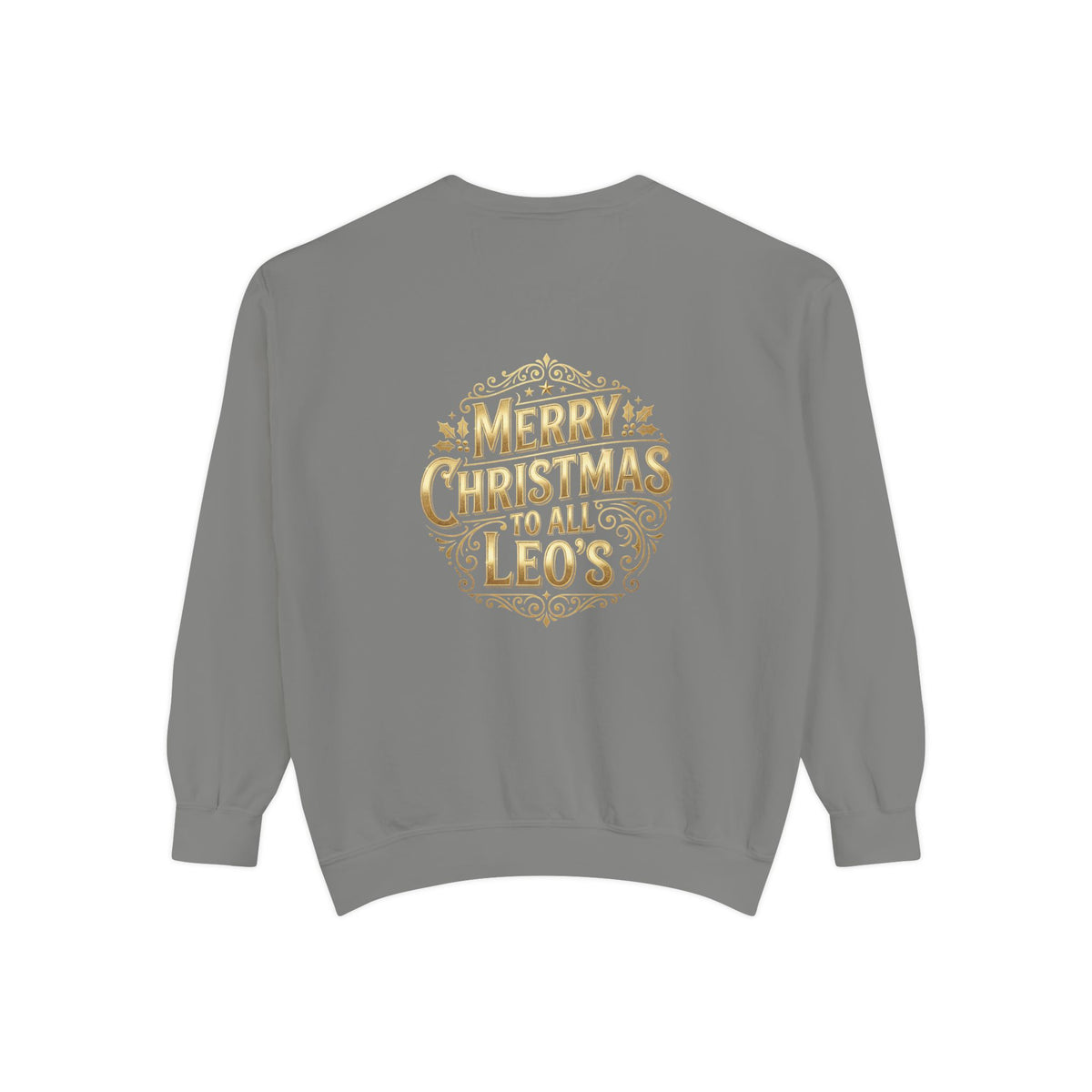 Christmas Sweatshirt — “Merry Christmas to all LEO’s” Holiday Police & Santa Crewneck