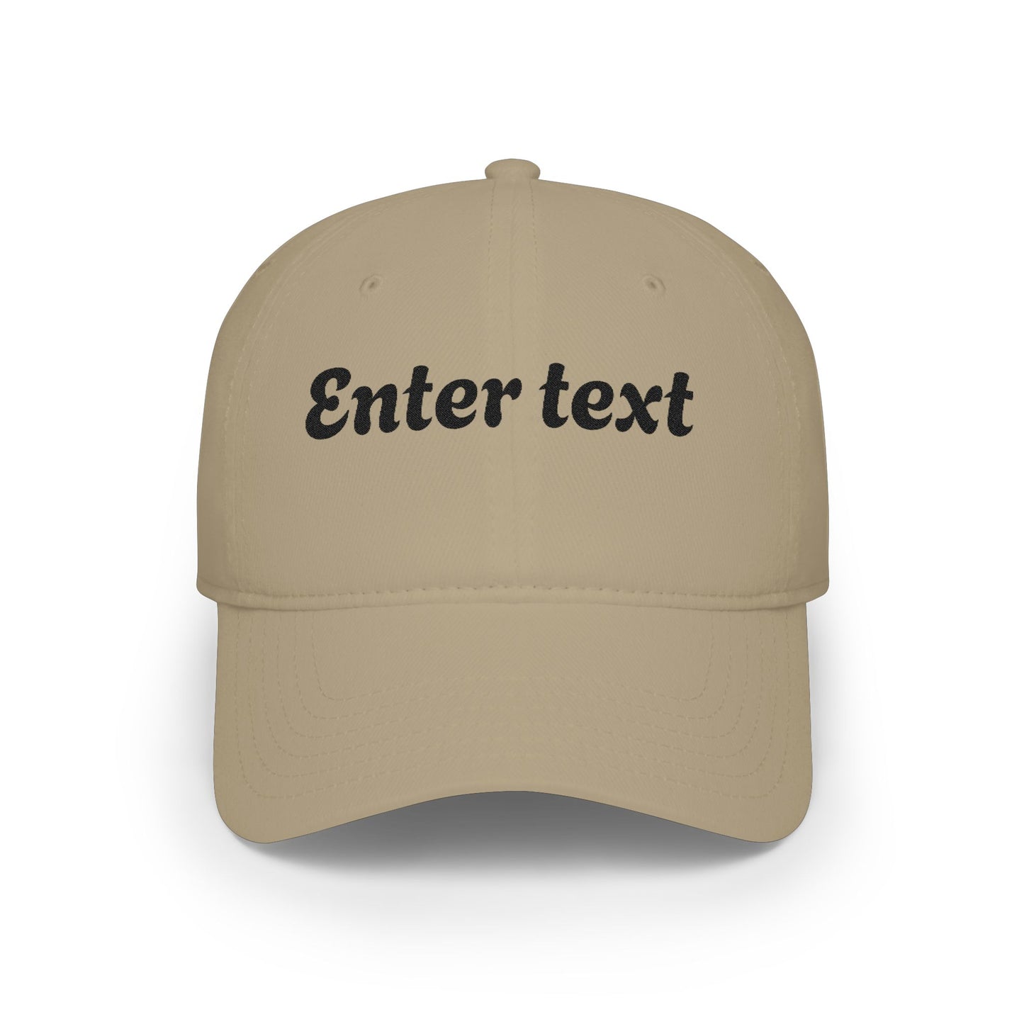 Low Profile Baseball Cap