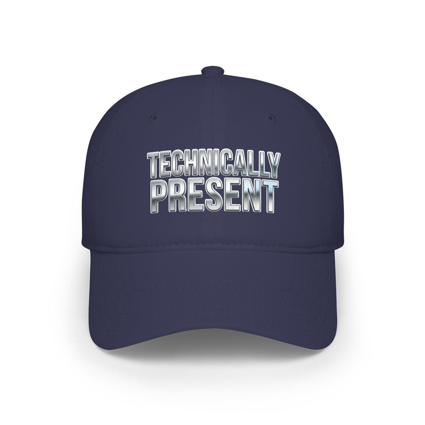 Technically Present Baseball Cap — Low Profile Tech Dad Hat