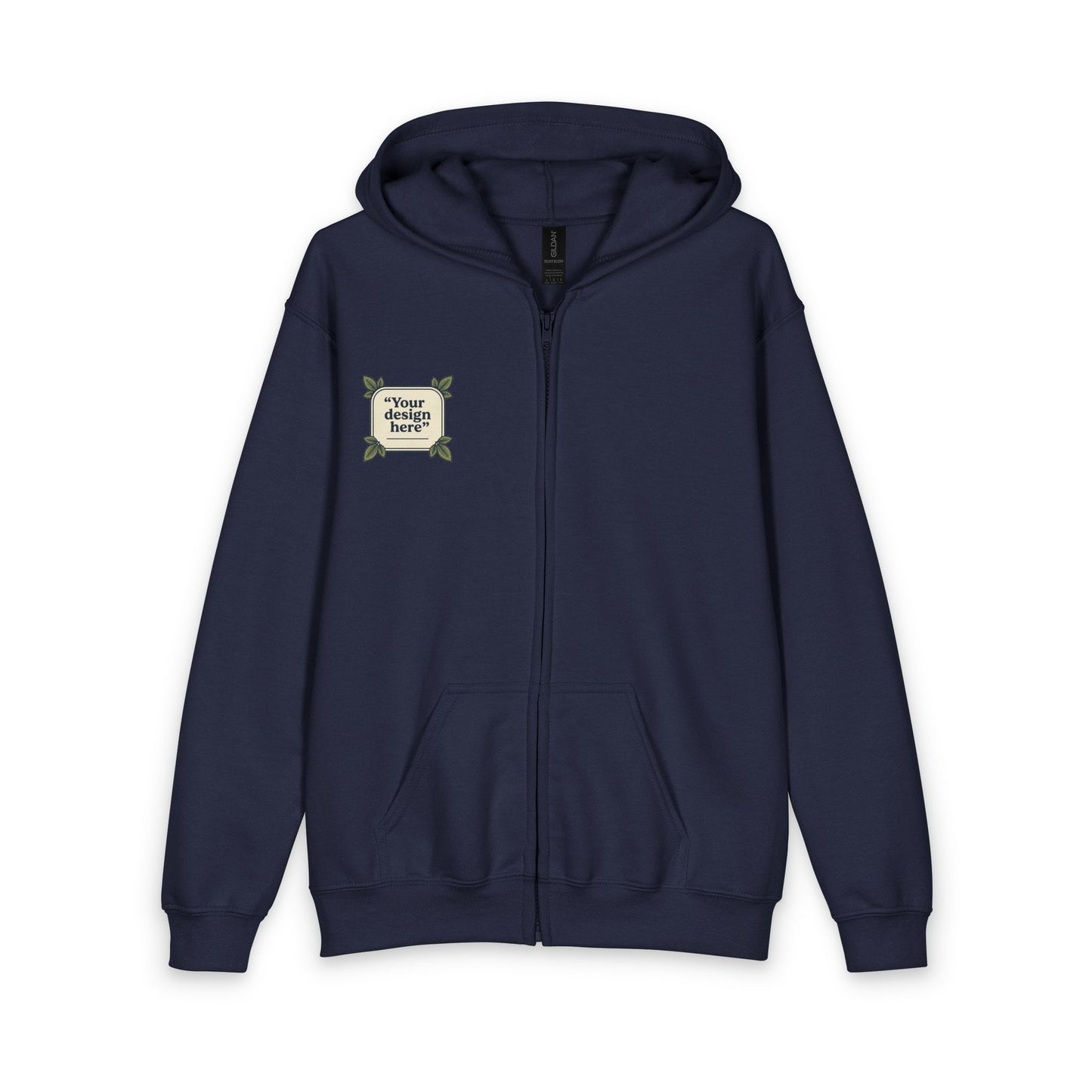 Youth Zipped Hoodie — Personalize it yourself! with our 'Your Design Here' for Kids!