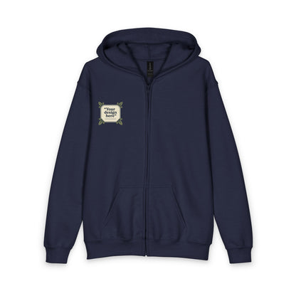 Youth Zipped Hoodie — Personalize it yourself! with our 'Your Design Here' for Kids!