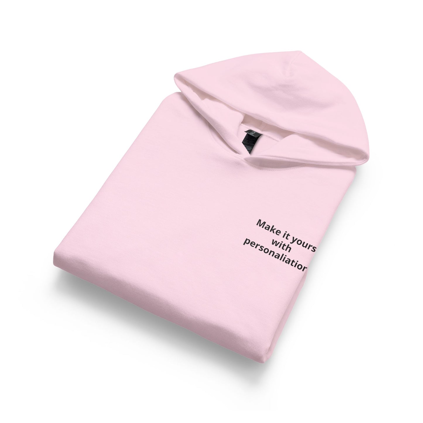Youth Hoodie - Minimal "Print it your way" Chest Text