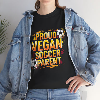 Back to School - Proud Vegan Soccer Parent T-Shirt