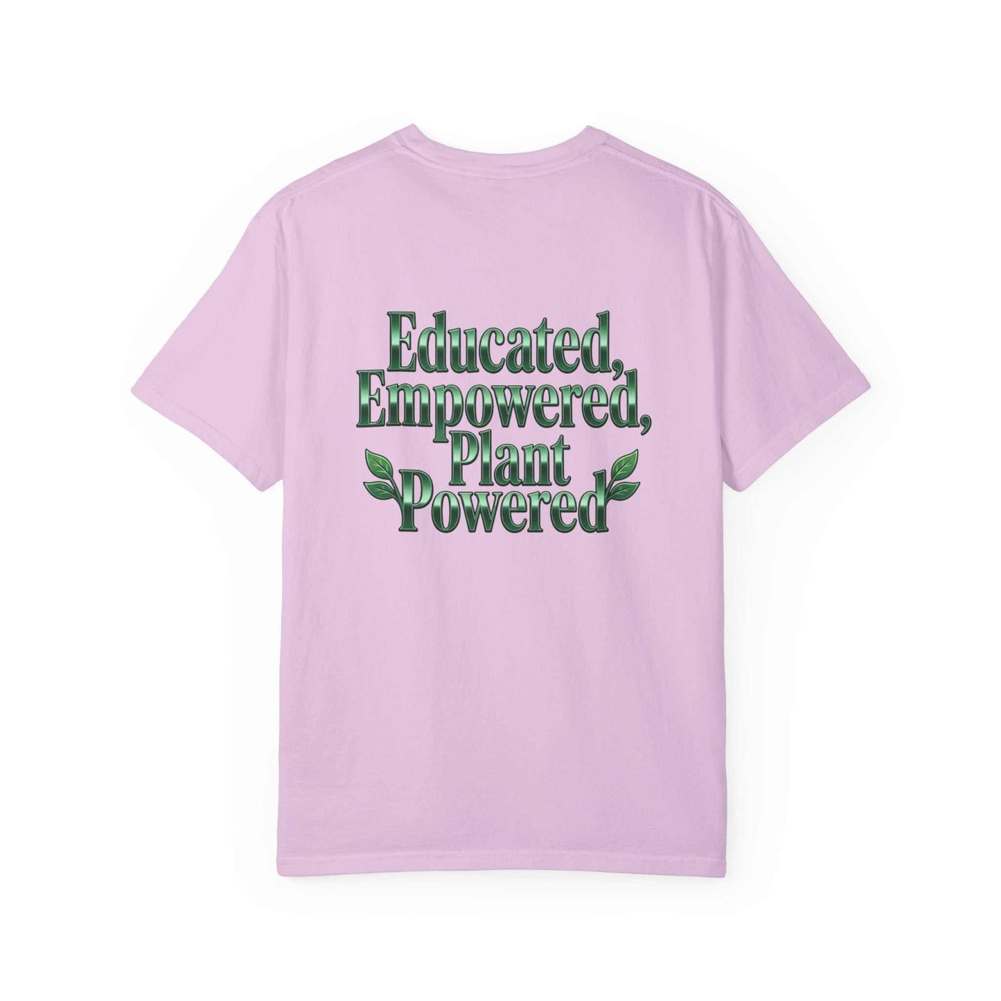 Plant-Powered Tee — "Straight A’s and Plant-Based Days" Motivational Graphic T-Shirt