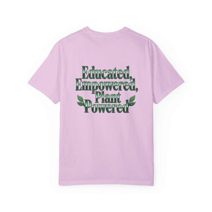 Plant-Powered Tee — "Straight A’s and Plant-Based Days" Motivational Graphic T-Shirt