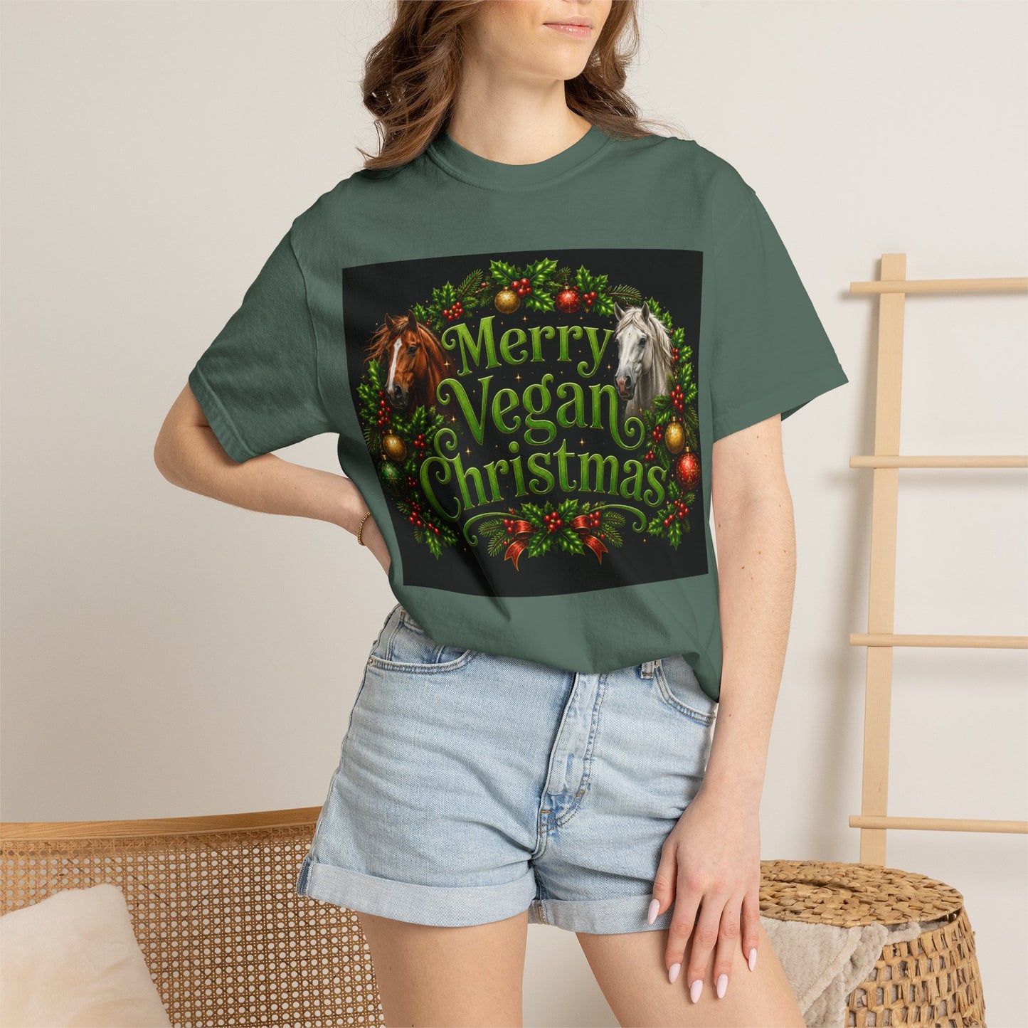 Merry Vegan Christmas T-Shirt