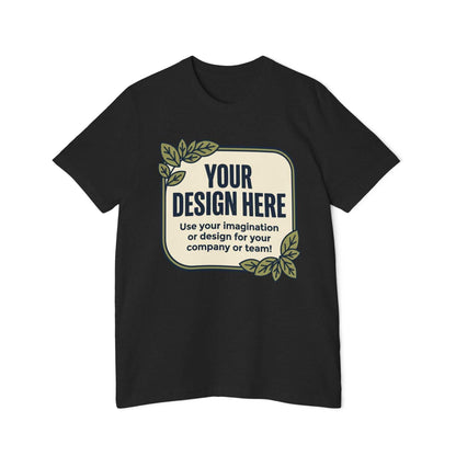 Custom Eco-Inspired T-Shirt — Personalize - Your Design Here