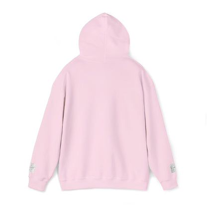 Hoodie — "Wear Your Imagination Here" Minimal Text Graphic Hoodie
