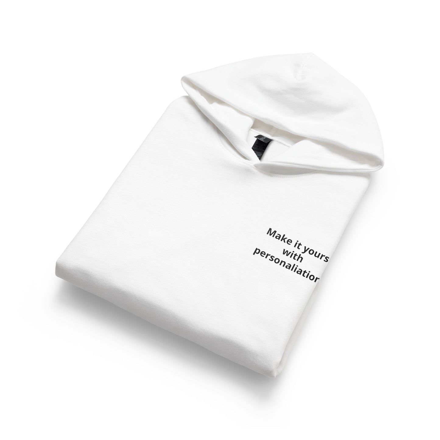 Youth Hoodie - Minimal "Print it your way" Chest Text