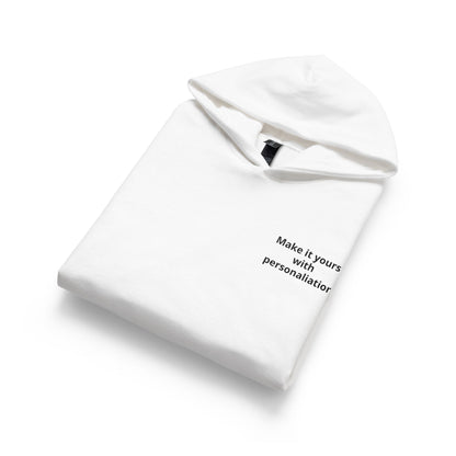 Youth Hoodie - Minimal "Print it your way" Chest Text