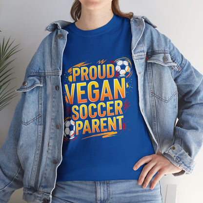 Back to School - Proud Vegan Soccer Parent T-Shirt