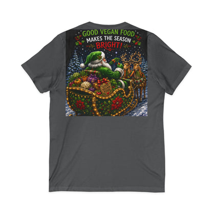 Unisex Jersey Short Sleeve V-Neck Tee
