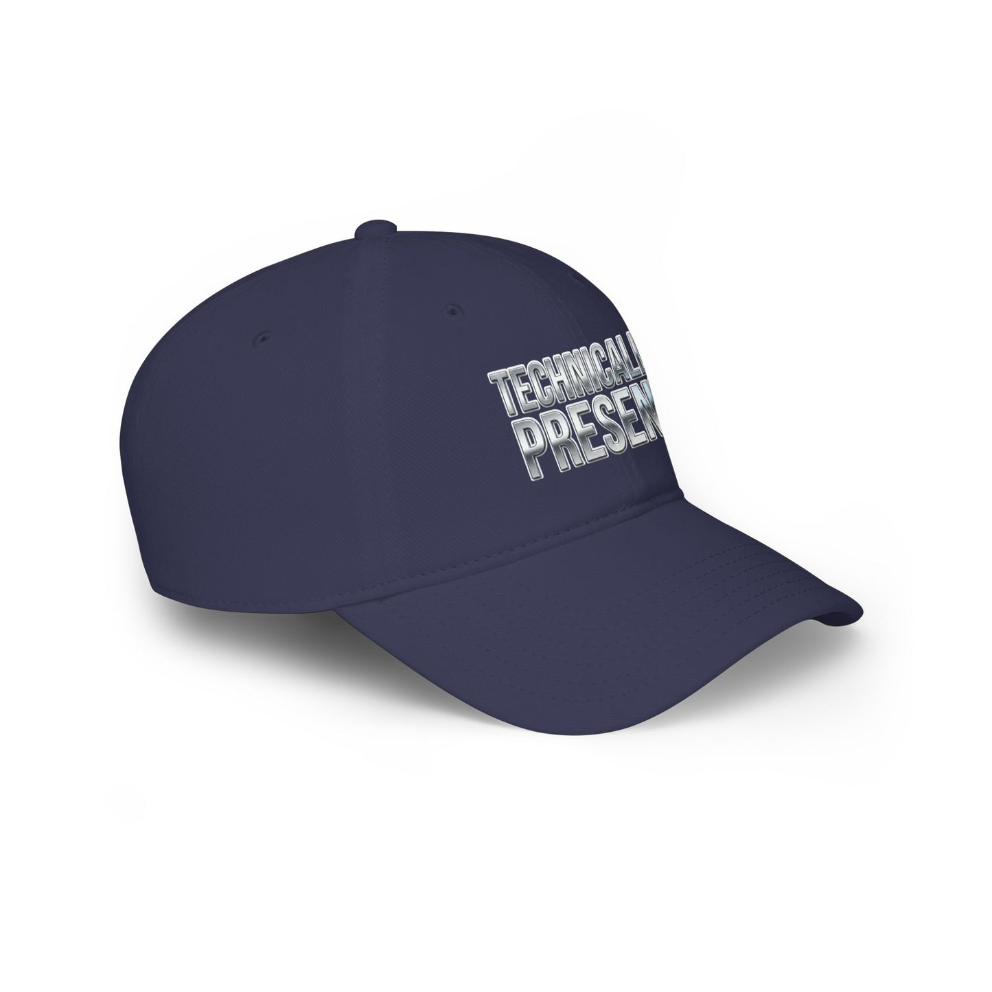 Technically Present Baseball Cap — Low Profile Tech Dad Hat