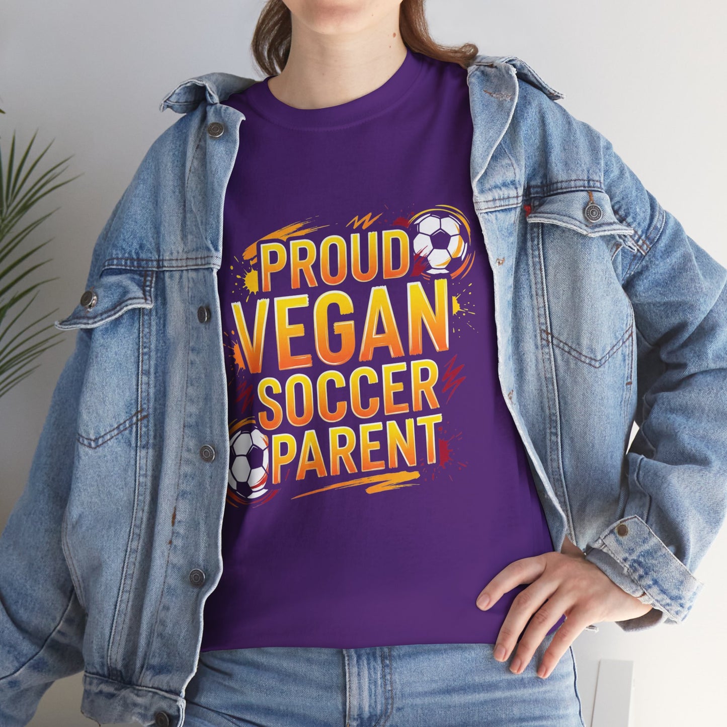 Back to School - Proud Vegan Soccer Parent T-Shirt