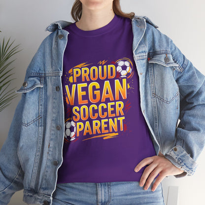 Back to School - Proud Vegan Soccer Parent T-Shirt