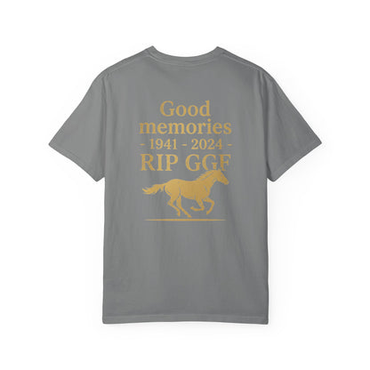 Golden Gate Bridge Illustration T-shirt | Memorial Horse Back Print
