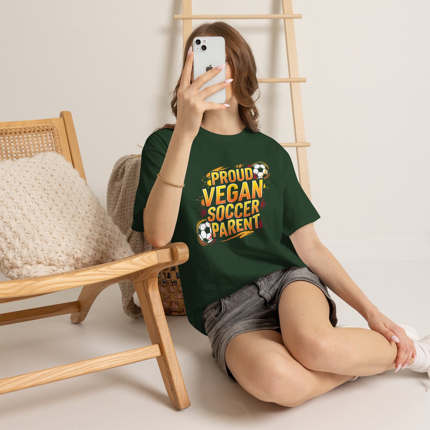 Back to School - Proud Vegan Soccer Parent T-Shirt
