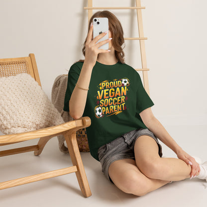 Back to School - Proud Vegan Soccer Parent T-Shirt
