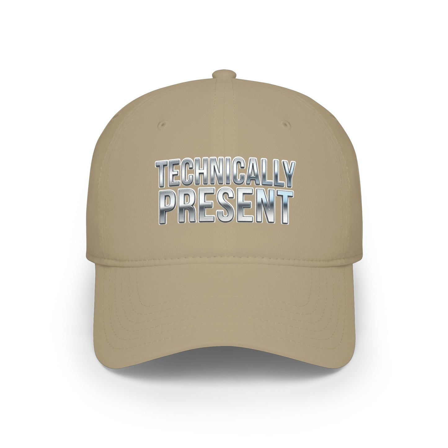 Technically Present Baseball Cap — Low Profile Tech Dad Hat