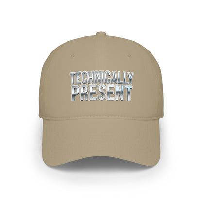 Technically Present Baseball Cap — Low Profile Tech Dad Hat