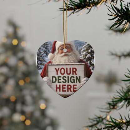 Personalized Ceramic Ornaments (1pcs, 5pcs, 10pcs, 20pcs)
